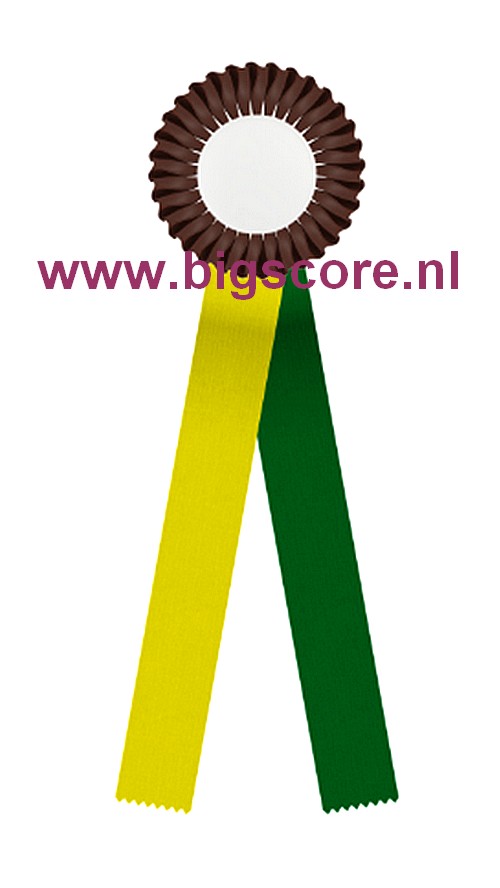 R 01 Multi 1-Ringsrozet Ø 10,5 cm L: 30 cm Blanco met optie Full Colour 50 mm afslag